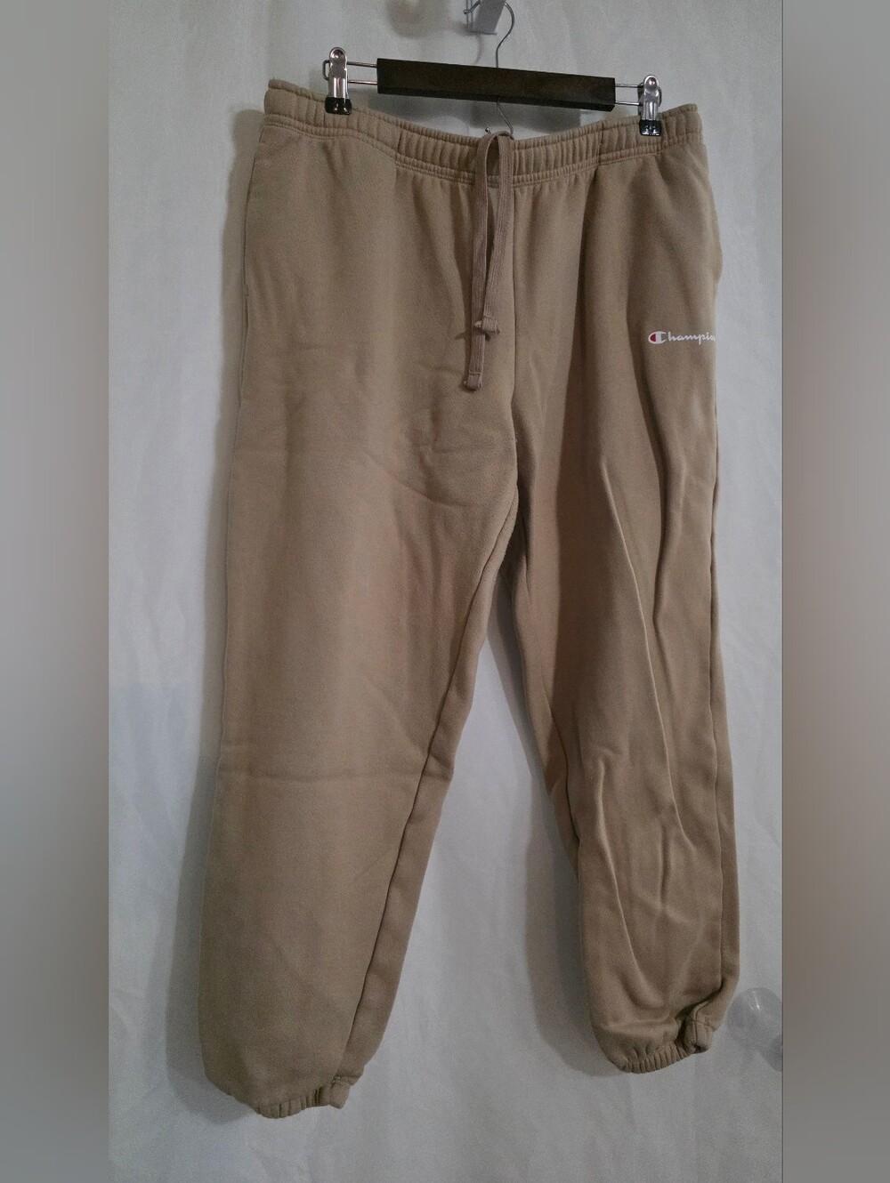 Champion Women's Tan Sweatpants - Drawstring Joggers